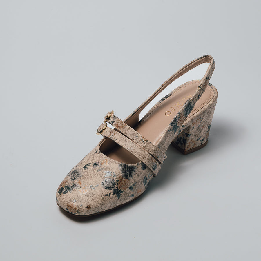 Image of Trixie-Beige Floral