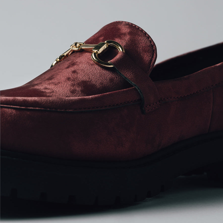 Image of Royale Loafers- Red