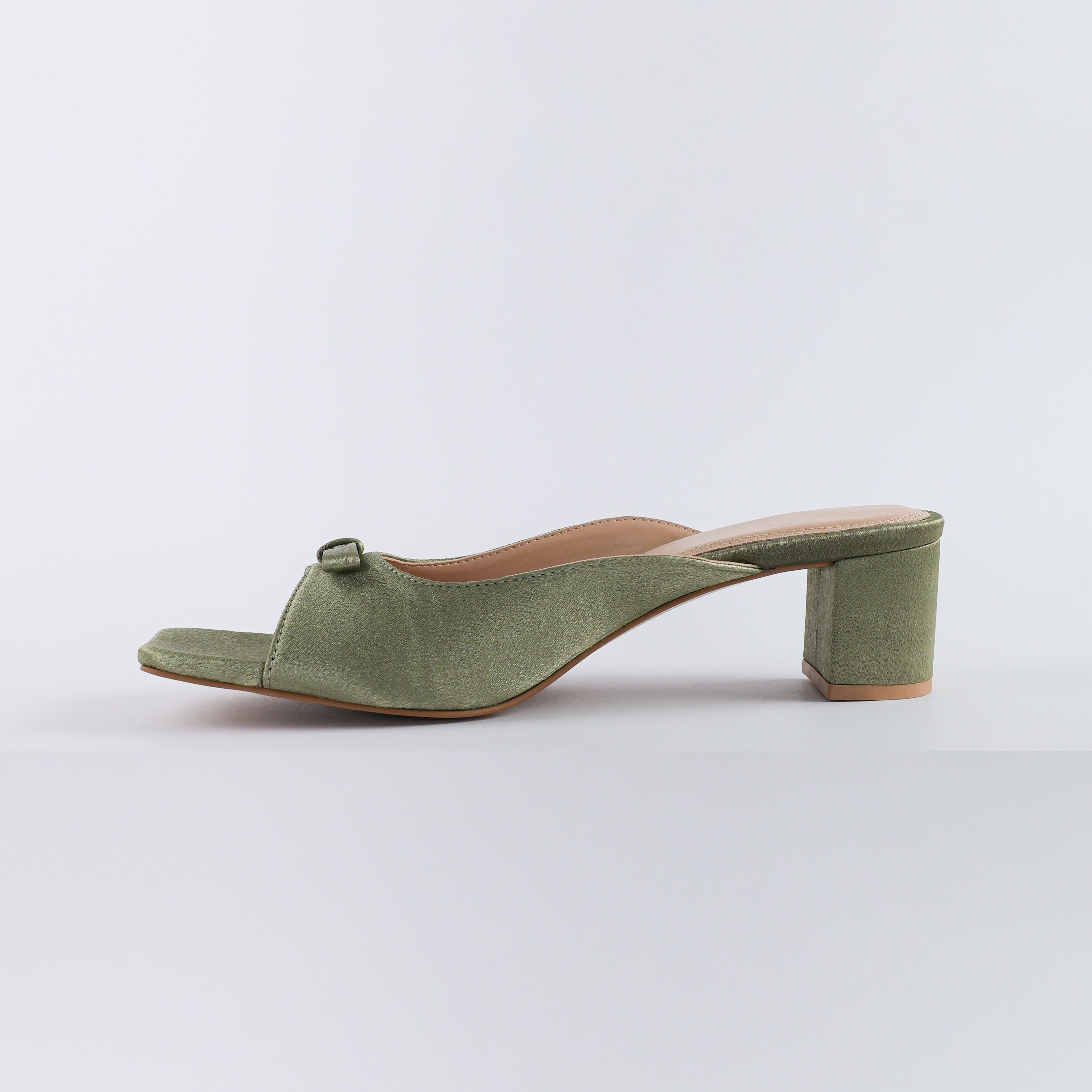 Image of Lucy - Satin Green
