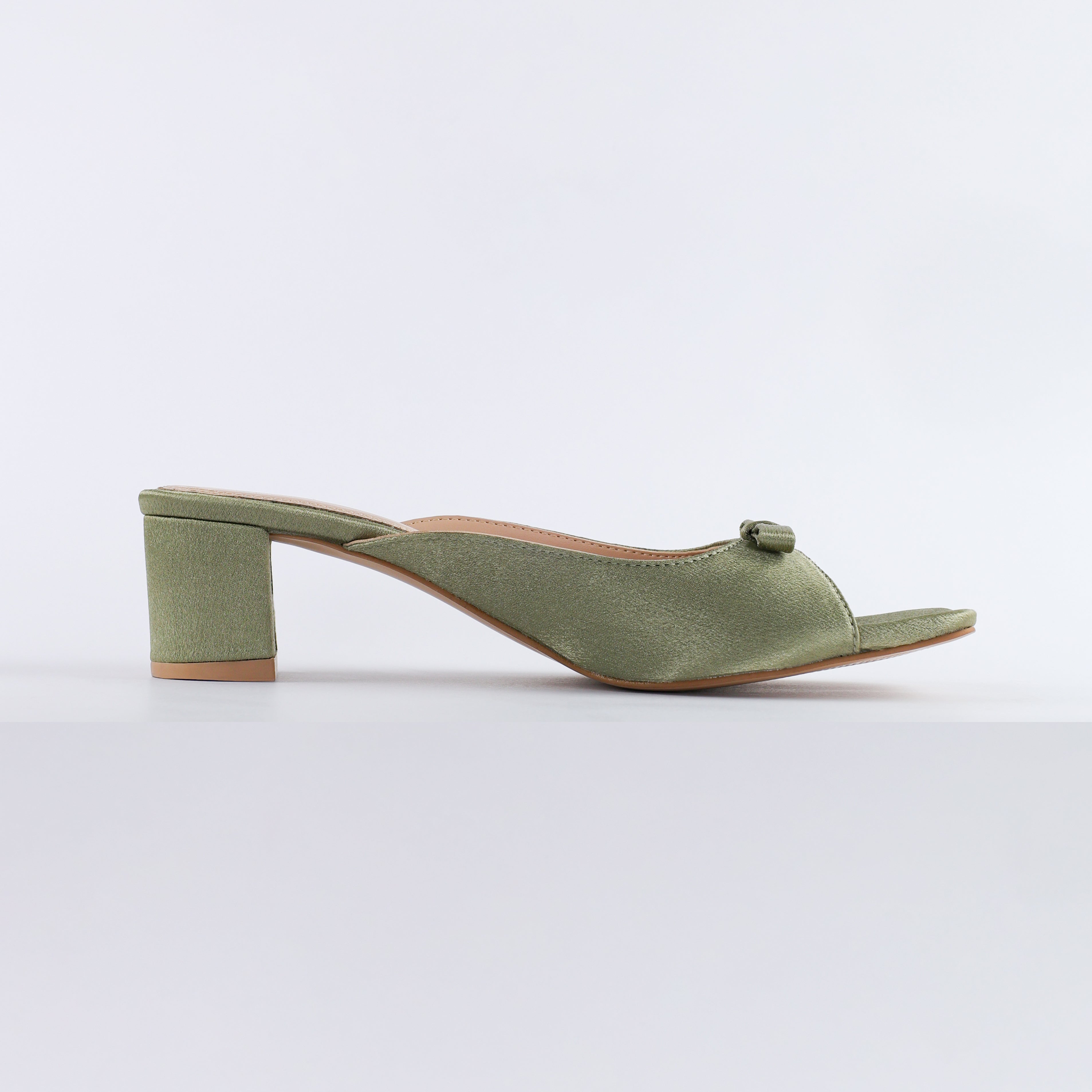 Image of Lucy - Satin Green