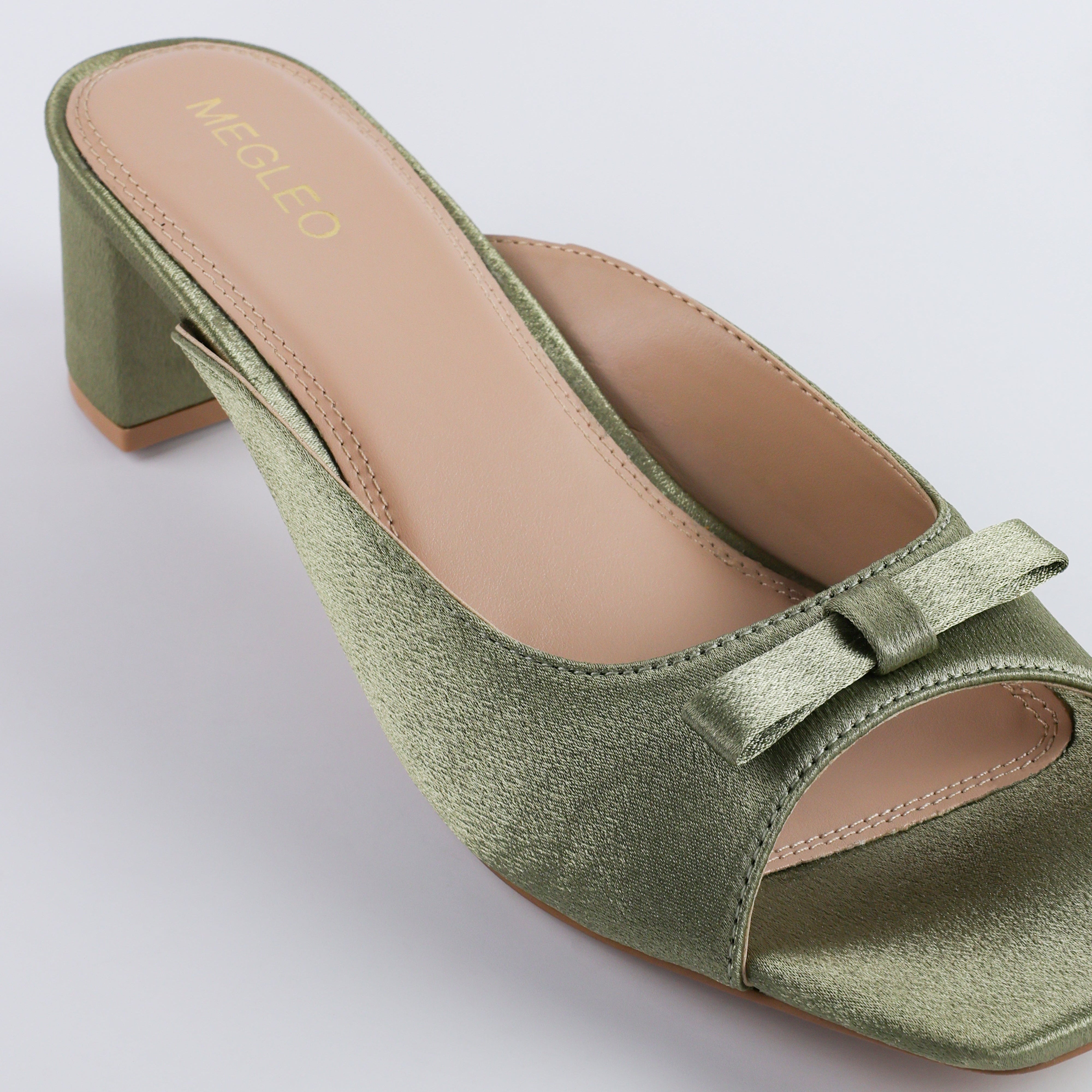 Image of Lucy - Satin Green