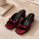 Lucy - Satin Red