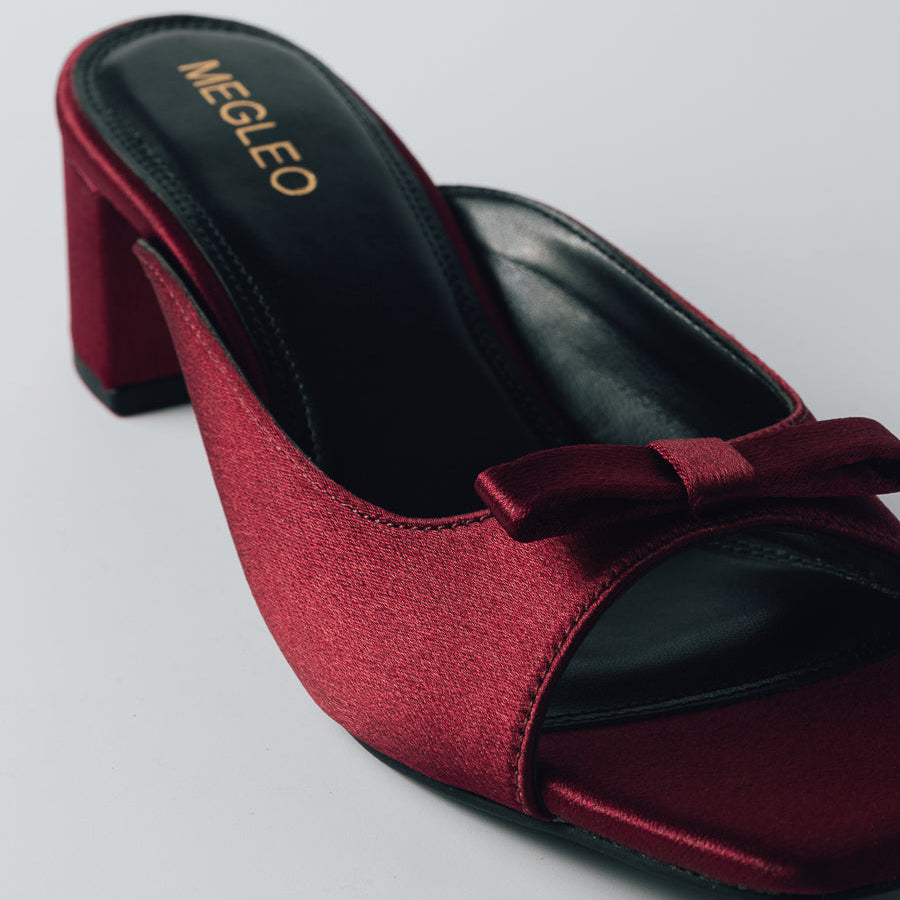 Image of Lucy - Satin Red