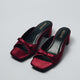 Lucy - Satin Red